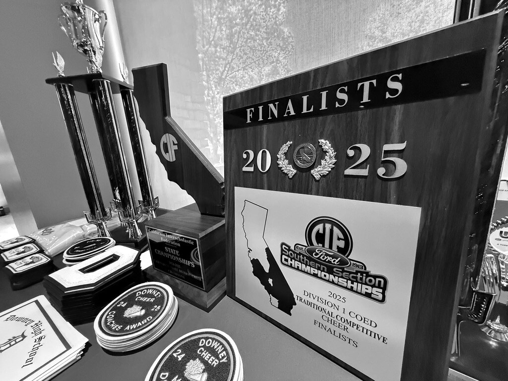 CIF Finalists 2025 trophies